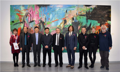 “他山之石”中德国际艺术交流大展在辽宁盘锦辽河美术馆开幕